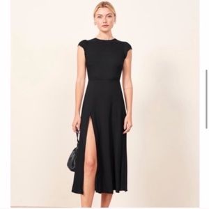 Reformation Gavin Dress Size 4 black